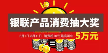 速來報名 銀聯消費抽大獎,300多個商家已來,你還在等啥